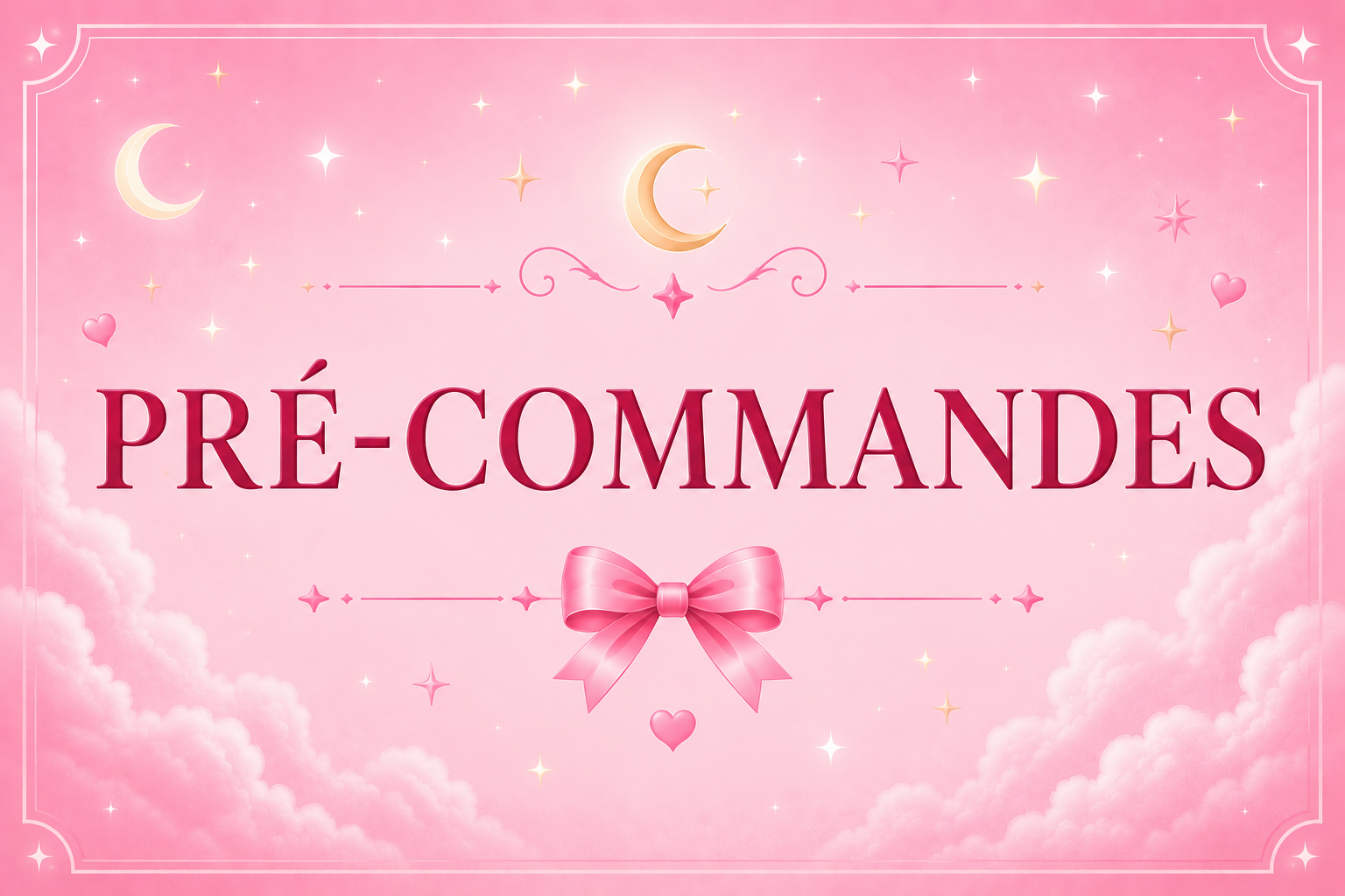 🚀 Pré-Commandes