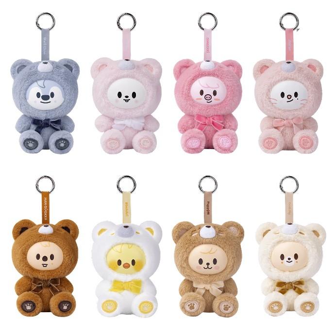 🔐🧸 SKZOO EVERYWHERE ALL AROUND THE WORLD – Secret Keyring Toy | Stray Kids 🌍✨