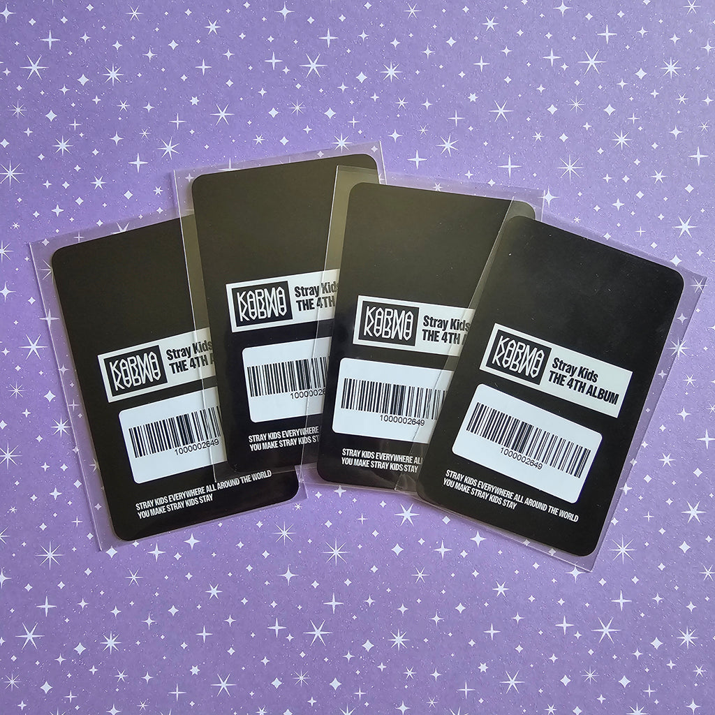 ✨ Photocard Stray Kids – KARMA Album Fanshop POB (Officielle) ✨