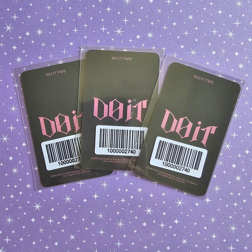 ✨ Photocard Stray Kids – DO IT Album Fanshop POB (Officielle) ✨