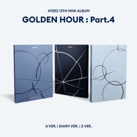 ATEEZ Golden Hour Part 4 Album (A / Z / Diary) | Officiel K-pop