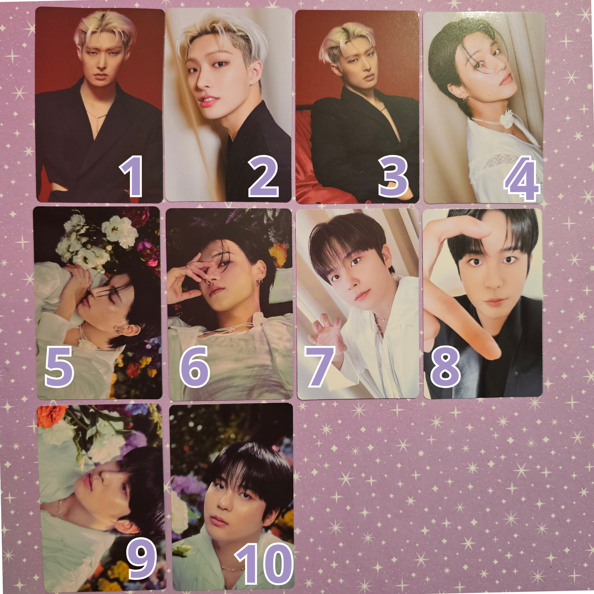 ✨ Photocards ATEEZ – GOLDEN HOUR : Part.3 (Officielles) ✨