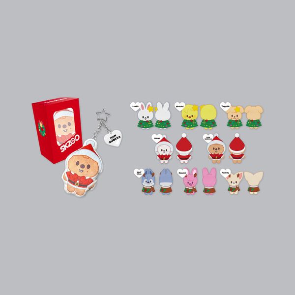 🐺 Stray Kids – SKZOO Cushion Keyring | ‘合 (HOP)’ POP-UP STORE MD 🧸